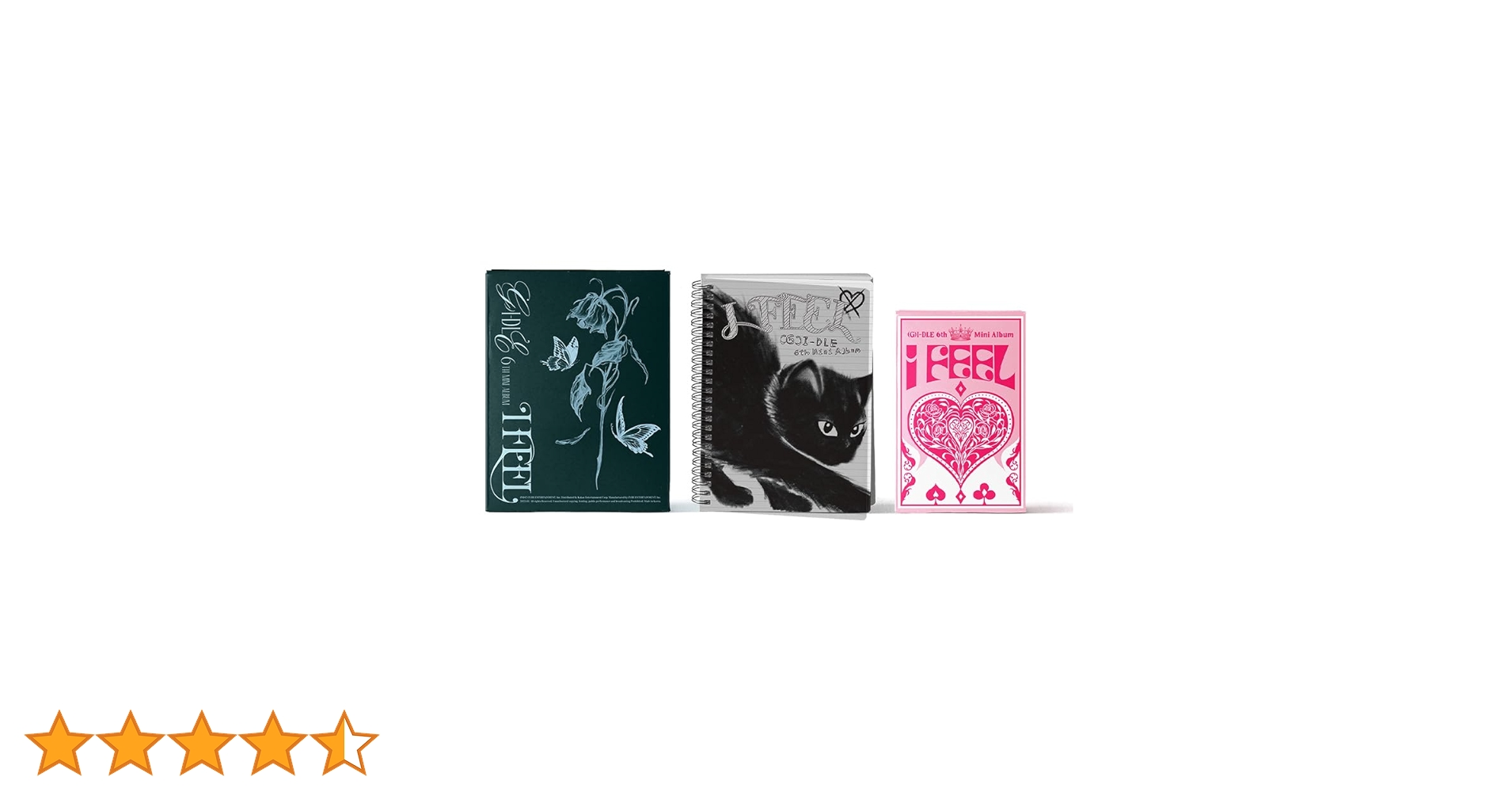 Amazon.co.jp: ジー・アイドゥル (G)I-DLE - I feel (6thミニアルバム